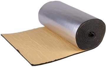 Self-adhesive thermal insulation aluminum foil Duct ALU EF 12 mm x 1.5 m